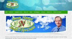 Desktop Screenshot of naturaltherapy.ie